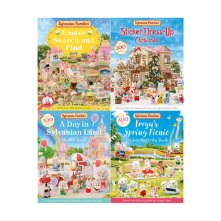 预售 森林家族系列 Sylvanian Families Easter 复活节寻宝 Search and Find 芙蕾雅的春季野餐 Freya's Spring Picnic Sticker