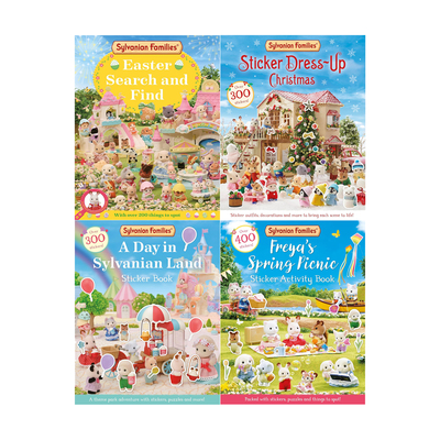 预售 森林家族系列 Sylvanian Families Easter 复活节寻宝 Search and Find 芙蕾雅的春季野餐 Freya's Spring Picnic Sticker