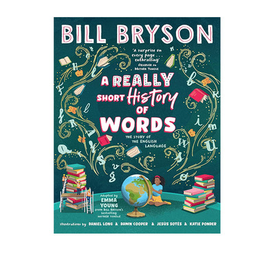 比尔布莱森 词汇简史 插画版 英文原版 A Really Short History of Words Bill Bryson 语言的故事