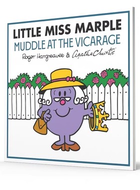 预售 奇先生妙小姐阿加莎联名 Little Miss Marple：Muddle at the Vicarage  教区长家的混乱 阿加莎·克里斯蒂之谜 英文原版