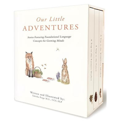 英文原版 Our Little Adventures 我们的小冒险三册 语言概念学习故事绘本 英文版