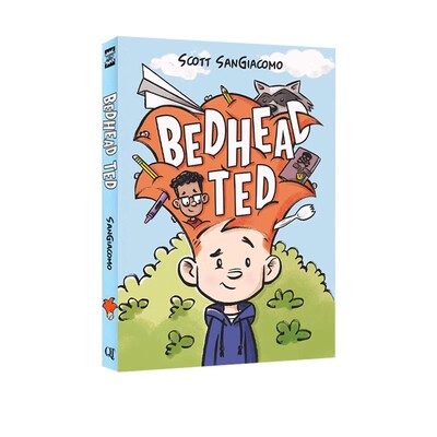 英文原版 Bedhead Ted 狂野的红发 超能力 中年级全彩漫画小说 儿童英语学习 课外阅读读物