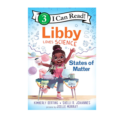 英文原版 Libby Loves Science: States of Matter 儿童分级读物读本 I Can Read Comics 第三阶段 小学生英语启蒙故事书