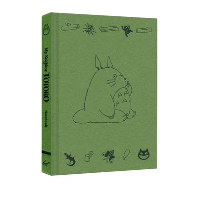 预售 英文原版 Studio Ghibli My Neighbor Totoro Notebook 龙猫笔记本 宫崎骏动画电影周边书 吉卜力工作室