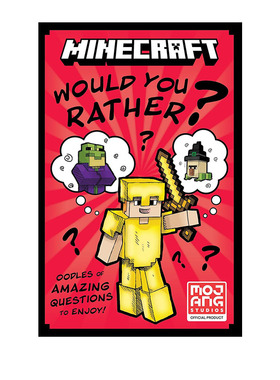 预售 我的世界搞笑漫画 英文原版 Minecraft Would You Rather 你更想选谁 儿童读物漫画读物