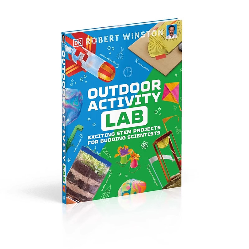 英文原版 DK STEM大课题系列 Outdoor Activity 精装 户外实验室 英文原版 DK科学实验 少儿科普 知识百科