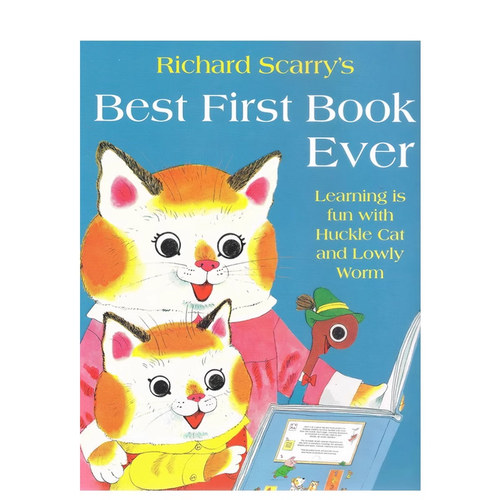 英文原版 Richard Scarry's Best First Book Ever 斯凯瑞童书 儿童图画书