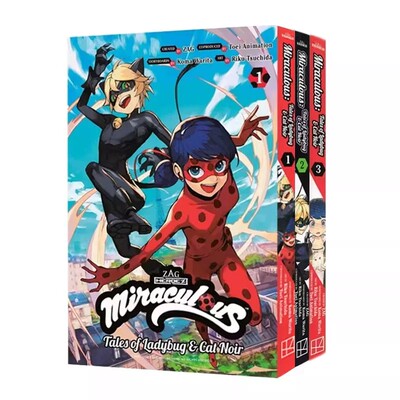 预售 英文原版 Miraculous: Tales of Ladybug & Cat Noir 绽放瓢虫少女 1-3 3册合售 超级英雄题材漫画 奇迹少女 奇迹瓢虫