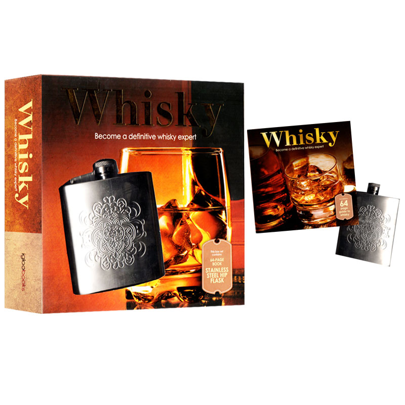 孤品清仓 英文原版 whisky, ce qu'il faut savoir et comment le boire 威士忌历史探秘 附可随身携带精致小酒壶