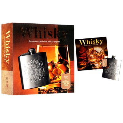 孤品清仓 英文原版 whisky, ce qu'il faut savoir et comment le boire 威士忌历史探秘 附可随身携带精致小酒壶