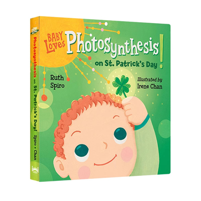 英文原版 Baby Loves Photosynthesis on St. Patrick's Day! 圣帕里克光合作用 宝宝爱科学 萌萌的科学 STEAM科学绘本图画书