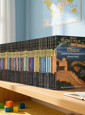 神奇树屋小百科44册合售英文原版Magic Tree House Fact Tracker儿童读物少儿学习章节小说美国中小学英语课外阅读分阶
