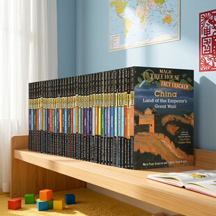 神奇树屋小百科44册合售英文原版Magic Tree House Fact Tracker儿童读物少儿学习章节小说美国中小学英语课外阅读分阶