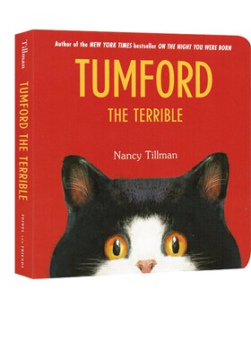 英文原版 Tumford the Terrible 纸板书 Nancy Tillman 南希·蒂尔曼 韵文启蒙绘本 真诚道歉的重要性