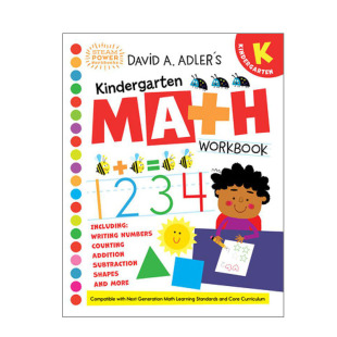 Math Workbook David Adler 数学概念知识 幼儿园数学练习册 英文原版 大卫·a·阿德勒