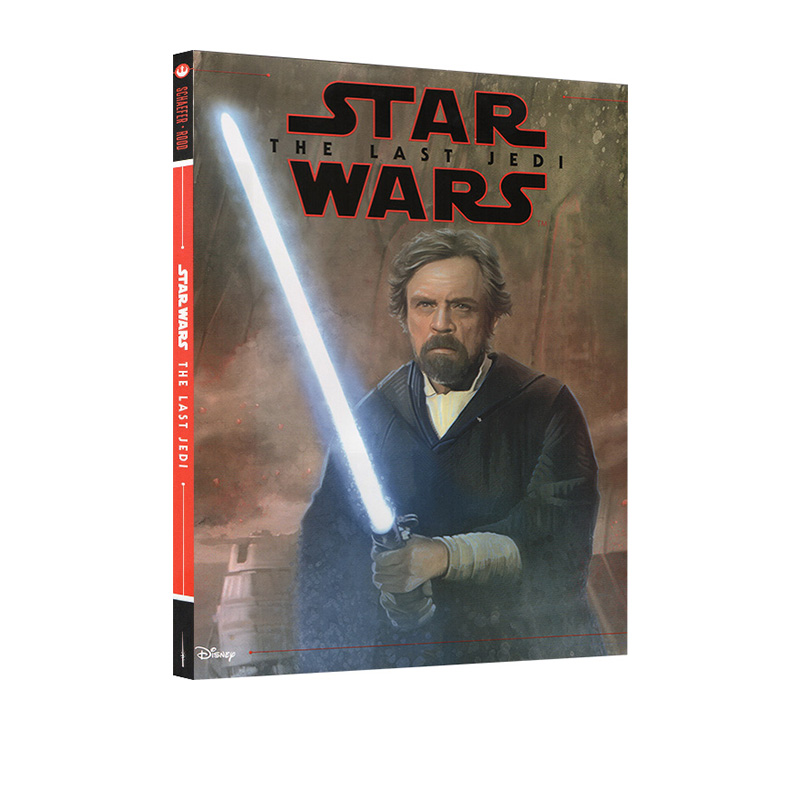 英文原版 星球大战:最后的绝地武士 Star Wars: The Last Jedi Movie Storybook 精装 全彩剧情插图