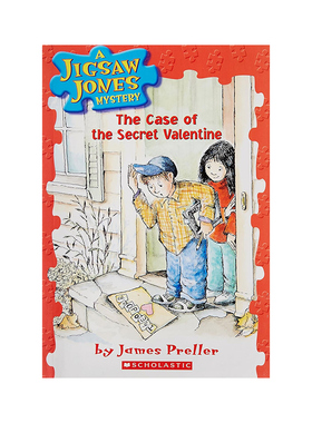 英文原版 Jigsaw Jones : The Case Of The Secret Valentine 小侦探琼斯 儿童侦探冒险推理章节小说 青少年课外读物
