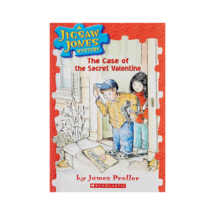 英文原版 Jigsaw Jones : The Case Of The Secret Valentine 小侦探琼斯 儿童侦探冒险推理章节小说 青少年课外读物