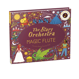 管弦乐队故事 莫扎特魔笛交响乐团 英文原版 The Story Orchestra The Magic Flute  儿童音乐启蒙故事发音书 布封精装收藏版
