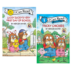 小毛人小怪物 Little Critter 2册 英文原版 My First I Can Read 儿童启蒙英语辅导故事书6-9岁入门基础句型学习读