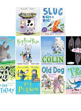 英文原版 BOA's bad birthday/ SLUG needs a hug 牛津趣味动物故事绘本10册 鼻涕虫想要一个拥抱 Jeanne Willis 儿童认知思维启蒙