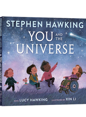 英文原版 你与宇宙 史蒂芬霍金  Stephen Hawking You and the Universe 科普绘本图画故事书 精装