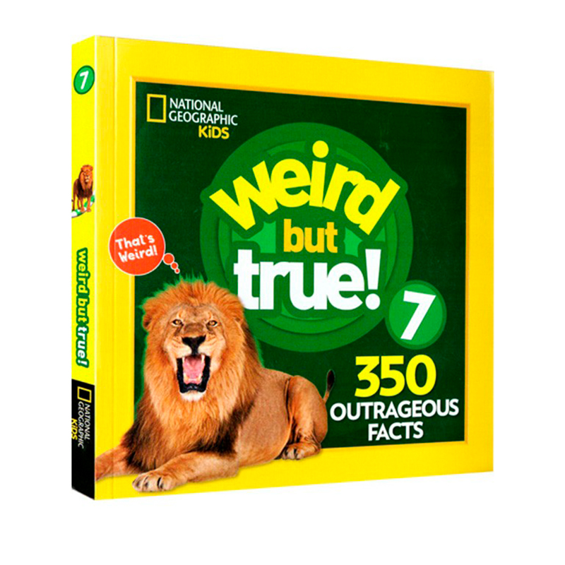 英文原版 美国国家地理 Weird But True 7 世界真奇妙系列 真的好奇怪7 儿童科普百科