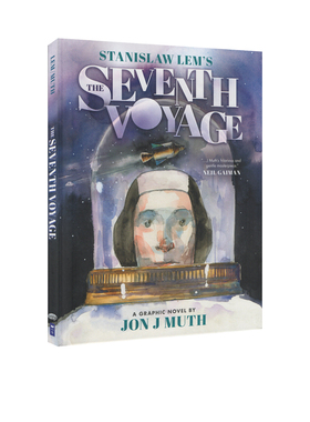 英文原版 The Seventh Voyage 精装大开本 太空历险 全彩漫画图画故事书 Stanislaw Lem