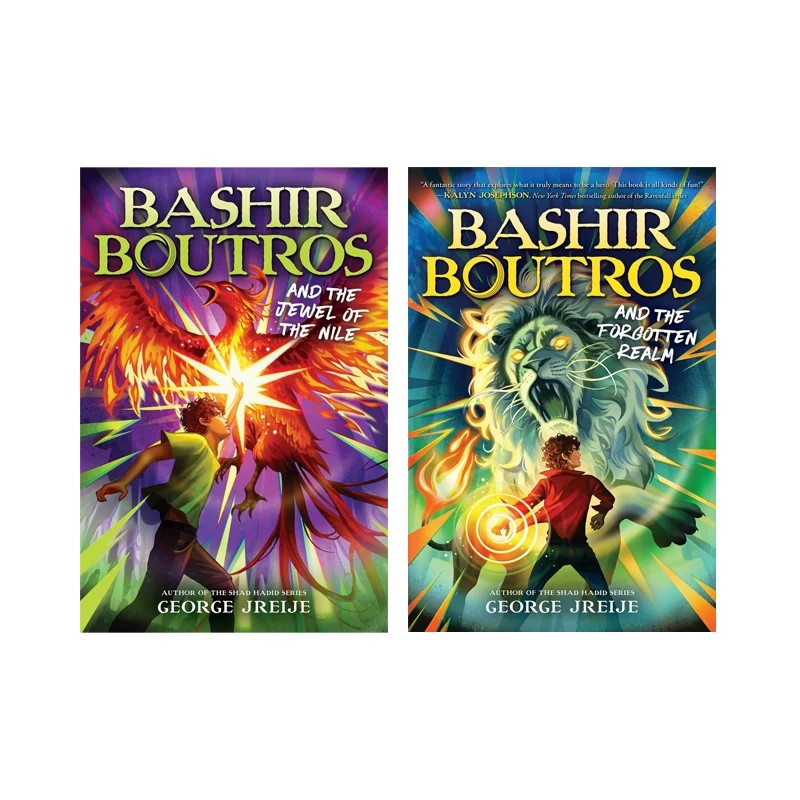 预售 英文原版  Bashir Boutros  巴希尔・布特罗斯：秘境寻踪与尼罗河夺宝 2册 奇幻冒险小说