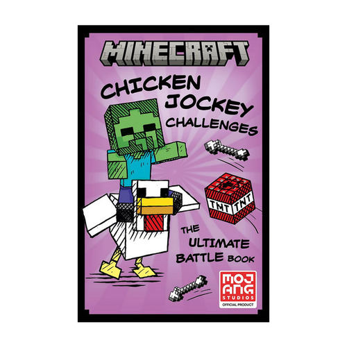 我的世界 畅销游戏 骑鸡小僵尸作战手册 Minecraft Chicken Jockey Combat Book 英文原版 Mojang AB
