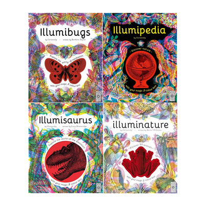 英文原版 What's Hidden in the Woods? 魔法森林的秘密  Illumipedia 幻彩魔法三色镜 神奇的三色滤镜系列 精装绘本