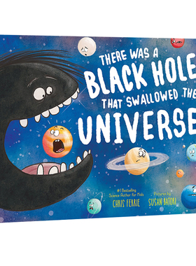 英文原版 There Was a Black Hole that Swallowed the Universe 精装 宇宙探秘 有个黑洞吞掉了整个宇宙 少儿科普