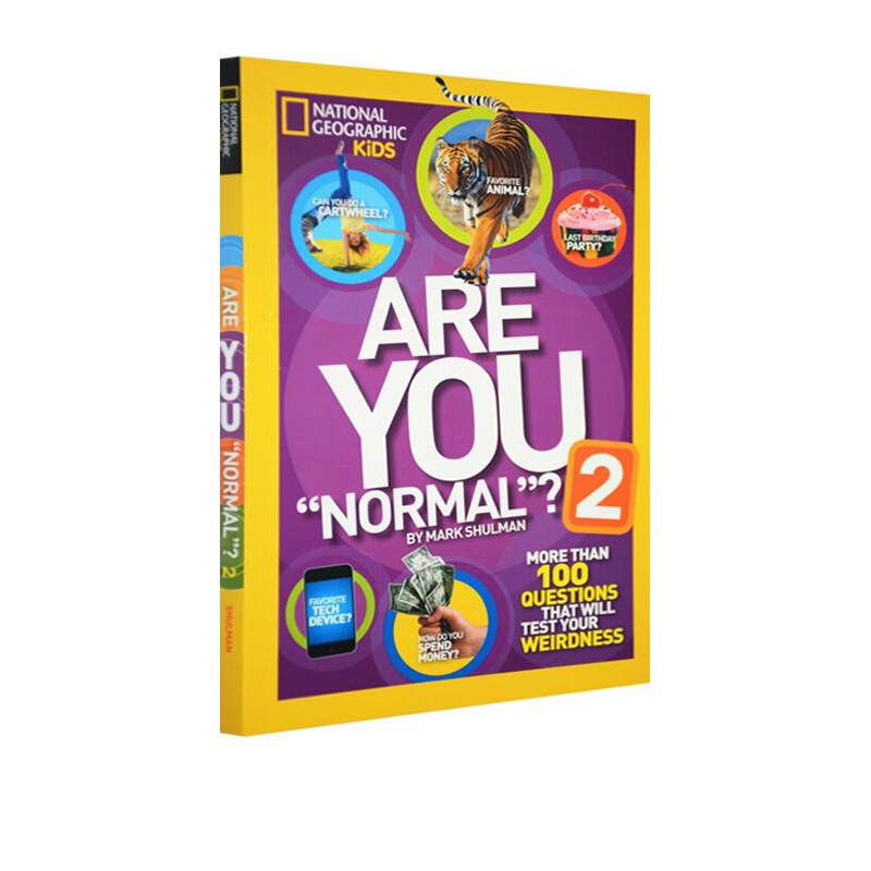 英文原版 National Geographic Kids Are You “NORMAL”2 你是正常的吗？ 美国国家地理科普百科