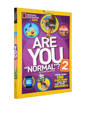 英文原版 National Geographic Kids Are You “NORMAL”2 你是正常的吗？ 美国国家地理科普百科