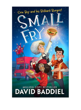 英文原版 Small Fry 小鱼小虾 儿童章节冒险插画小说 畅销书作家大卫·巴蒂尔 David Baddiel