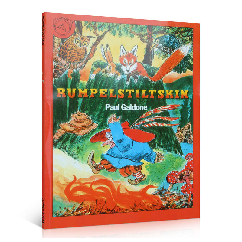 英文原版 rumpelstiltskin 童话故事侏儒怪 小红母鸡同作家paul