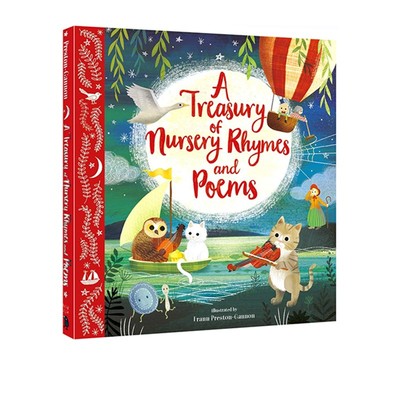 英文原版 A Treasury of Nursery Rhymes and Poems 童谣和诗歌宝库 亲子共读 儿童启蒙图画书 Nosy Crow 英国大嘴鸟出品