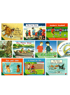 L12一年级 从句短语 Green绿色套装1 PM Readers 彩虹阅读 10册 小学生分级阅读 小花生精选阅读教辅英文原版启蒙绘本