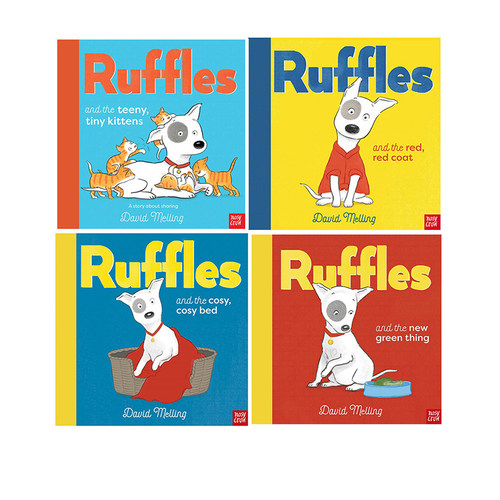 Ruffles绘本 莱弗系列 英文原版 儿童英语启蒙图画故事绘本 David Melling 亲子共读