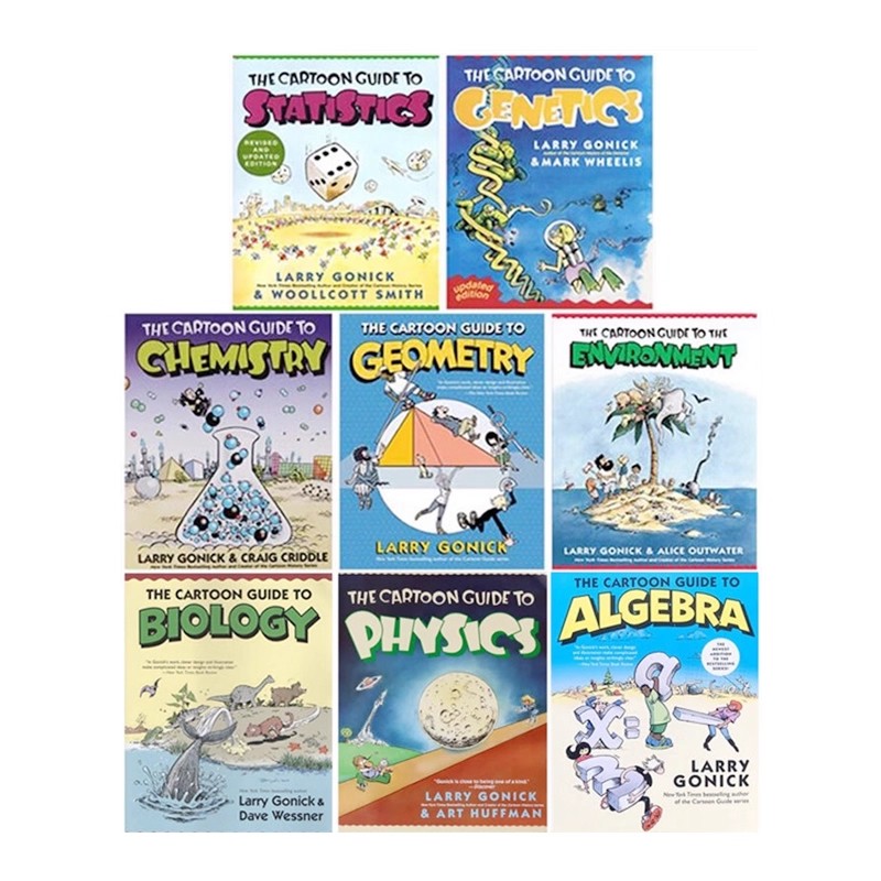 爆笑科学系列漫画英文原版