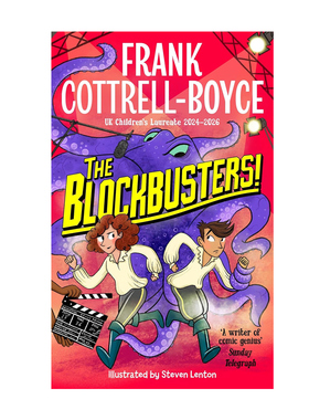 预售 精装 The Blockbuster 英文原版 好莱坞大片 儿童幽默动作冒险小说 百万小富翁 英国儿童文学桂冠作家Frank Cottrell Boyance