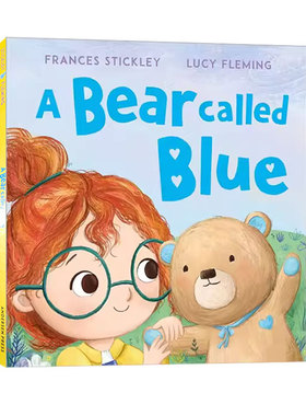 英文原版 蓝色小熊 A Bear Called Blue 亲子绘本 儿童故事图画书 精装绘本 进口儿童读物 Andersen 安徒生出版社