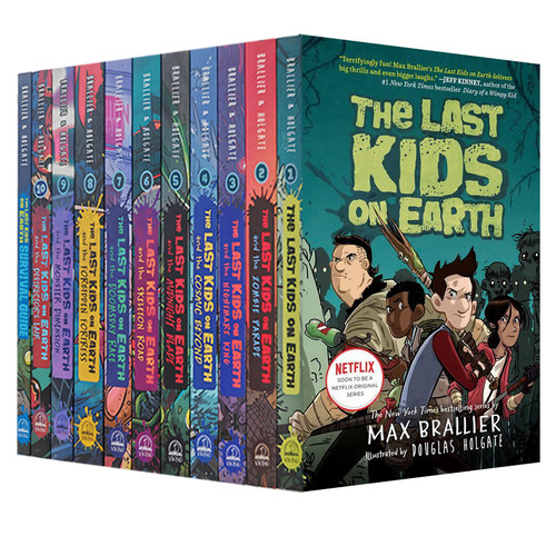 英文原版 The Last Kids on Earth 地球最后的孩子 魔法奇幻冒险小说 青少年英语课外阅读