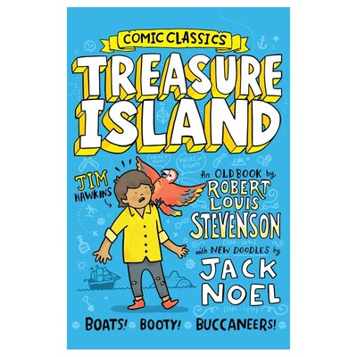 英文原版 Comic Classics: Treasure Island 金银岛 儿童文学漫画 经典冒险题材名著 青少年课外读物