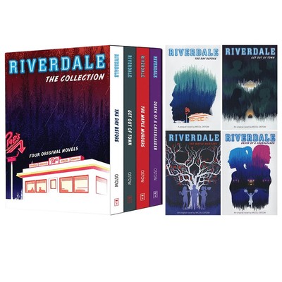 英文原版 河谷镇 4册合售 Riverdale Novel The Day Before/Get out of Town/The Maple Murders 同名影视原著 青少年章节课外读物