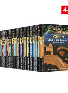神奇树屋小百科44册合售英文原版Magic Tree House Fact Tracker儿童读物少儿学习章节小说美国中小学英语课外阅读分阶