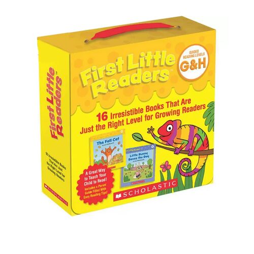 新版 学乐小读者 英文分级绘本 First Little Readers Parent Pack: Guided Reading Levels G&H 英文原版阅读绘本16本 4-8岁儿童