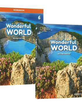 全英教辅美国国家地理 Our Wonderful World 我们的奇妙世界 6年级 学生书+练习册+送音频视频