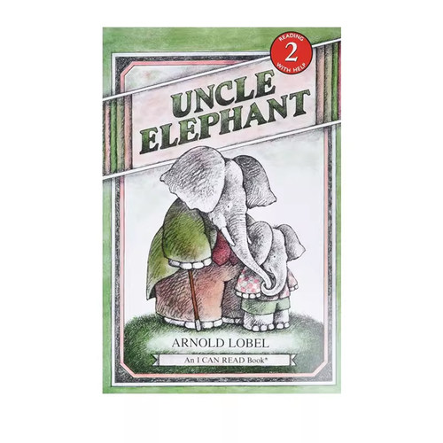 英文原版 I Can Read 汪培珽书单 Uncle Elephant 儿童英语启蒙图画书