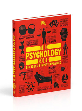 新版DK人类的思想百科丛书 The Psychology Book 心理学图解 英文原版学科科普全彩铜版纸精装 Big Ideas Simply Explained